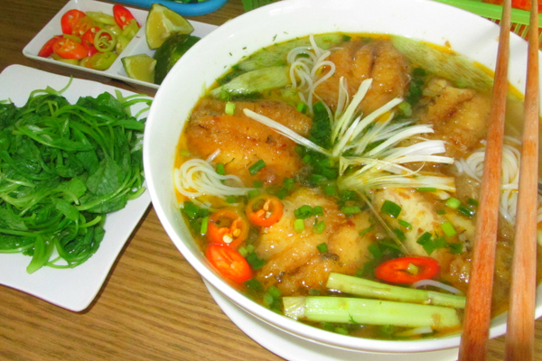 bún chả mực