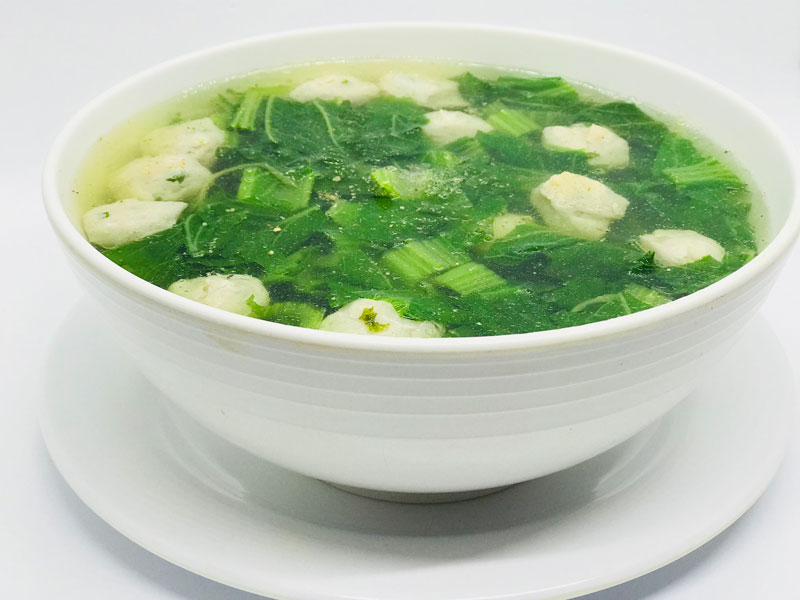 Canh Chả Cá Rau Cải