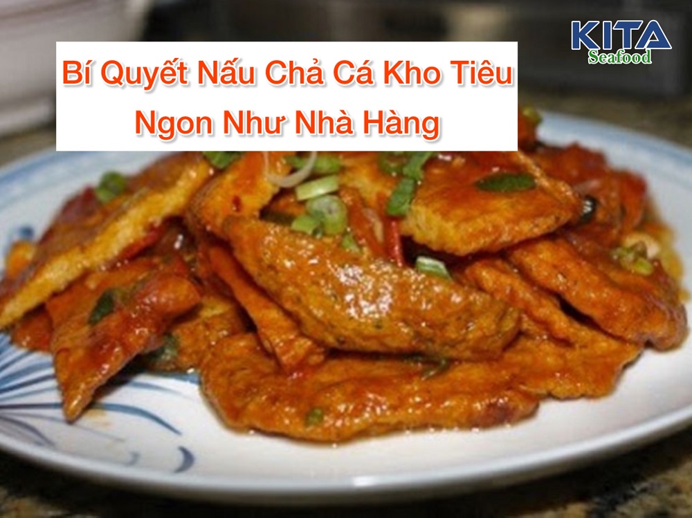 chả cá kho tiêu