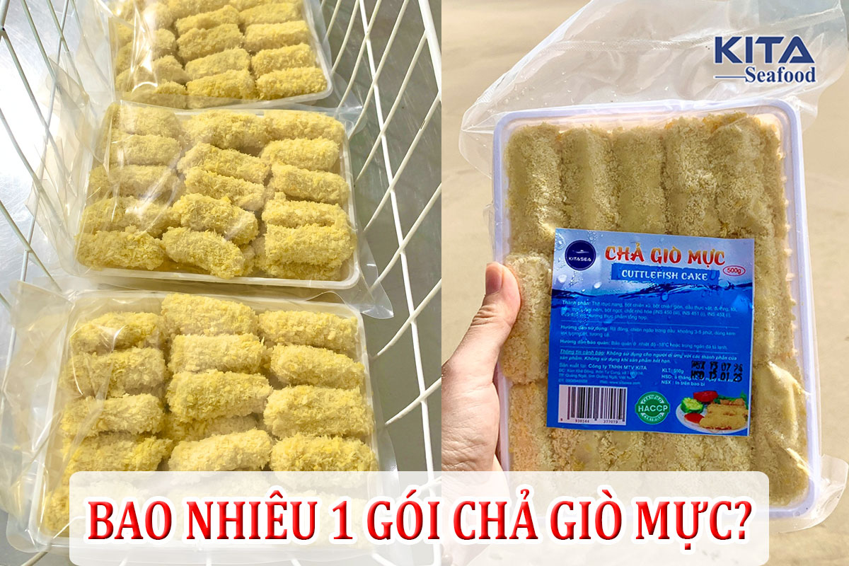 BAO NHIÊU 1 GÓI CHẢ GIÒ MỰC?