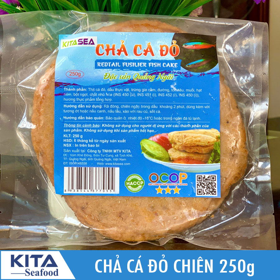 Chả cá Đỏ chiên 250g